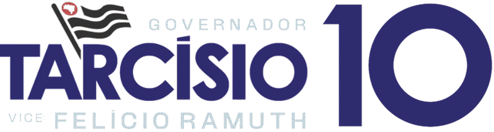 Governador Tarcísio, vice Felício Ramuth — vote 10